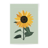 Sunflower Photographic Print, Floral Wall Art, Botanical Print, Flower Art Print, Modern Home Decor, Farmhouse Art, Nature Photography - Tawshia